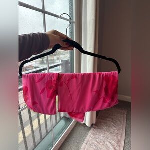 Floral Pink Princess Poll Mini Skirt Set